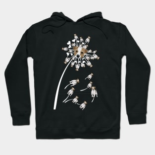 Jack Russell Terrier Flower T Shirt, Dog Dandelion Hoodie